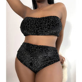 Tammy Plus Size Leoparden-Bikini